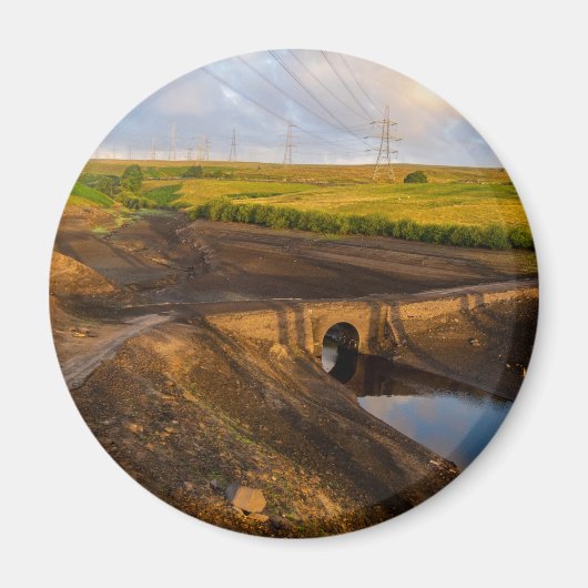 The Old Packhorse Bridge of Baitings Magneet (Voorkant)