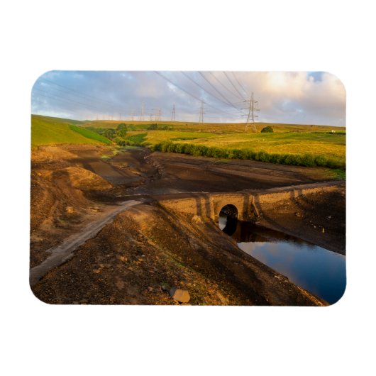 The Old Packhorse Bridge of Baitings Magneet (Horizontaal)