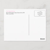 The Old Parachute Jump Briefkaart (Achterkant)