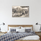 The Old Physic Garden of the Society of Apothecari Canvas Afdruk (Insitu (Slaapkamer))