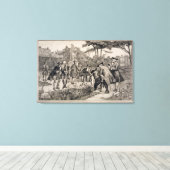 The Old Physic Garden of the Society of Apothecari Canvas Afdruk (Insitu (Houten vloer))