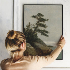 The Old Pine, Darien, Connecticut | Kensett Foto Afdruk