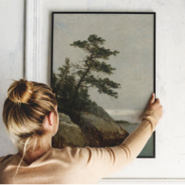 The Old Pine, Darien, Connecticut | Kensett Perfect Poster