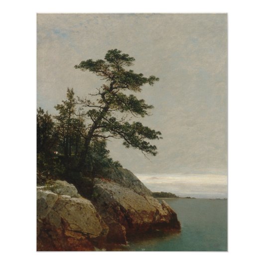 The Old Pine, Darien, Connecticut | Kensett Perfect Poster (Voorkant)