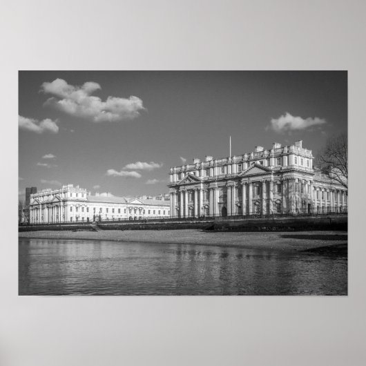 The Old Royal Naval College, Greenwich, England Poster (Voorkant)
