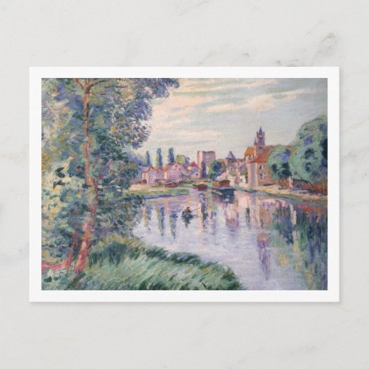 The Old Samois, c.1900 (olie op canvas) Briefkaart (Voorkant)