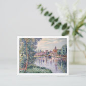 The Old Samois, c.1900 (olie op canvas) Briefkaart (Staand voorkant)