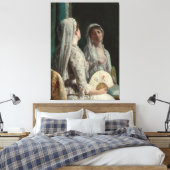 The Old Veil Canvas Afdruk (Insitu (Slaapkamer))