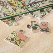 The old Washington Market in Tribeca NYC jaren 20 Legpuzzel (Zijkant)