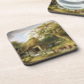 The Old Water Mill, 1790 (olie op canvas) Bier Onderzetter (Linkerzijde)