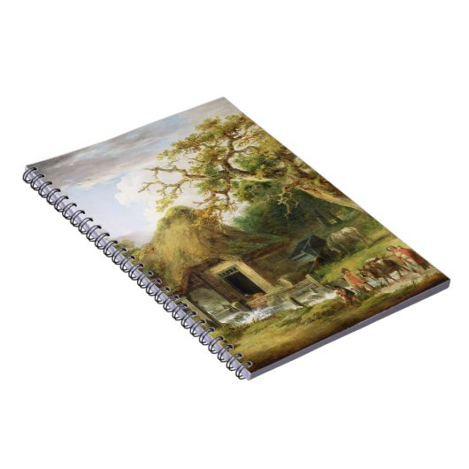 The Old Water Mill, 1790 (olie op canvas) Notitieboek (Rechterzijde)
