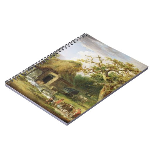 The Old Water Mill, 1790 (olie op canvas) Notitieboek (Linkerzijde)