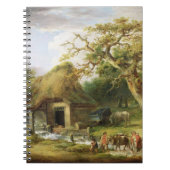 The Old Water Mill, 1790 (olie op canvas) Notitieboek (Voorkant)