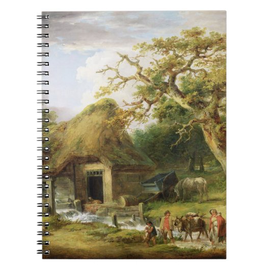 The Old Water Mill, 1790 (olie op canvas) Notitieboek (Voorkant)