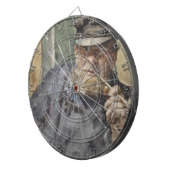 The Old Zee Dog (door Henry Scott Tuke) Dartbord (Voorkant Rechts)