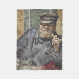 The Old Zee Dog (door Henry Scott Tuke) Fleece Deken