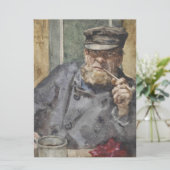 The Old Zee Dog (door Henry Scott Tuke) Kaart (Staand voorkant)