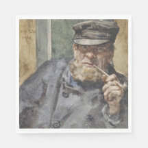 The Old Zee Dog (door Henry Scott Tuke)