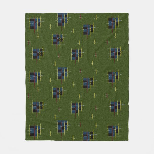 The Olive Branch Fleece Blanket (Voorkant)