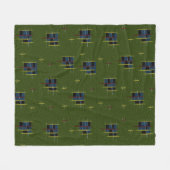 The Olive Branch Fleece Blanket (Voorkant (Horizontaal))