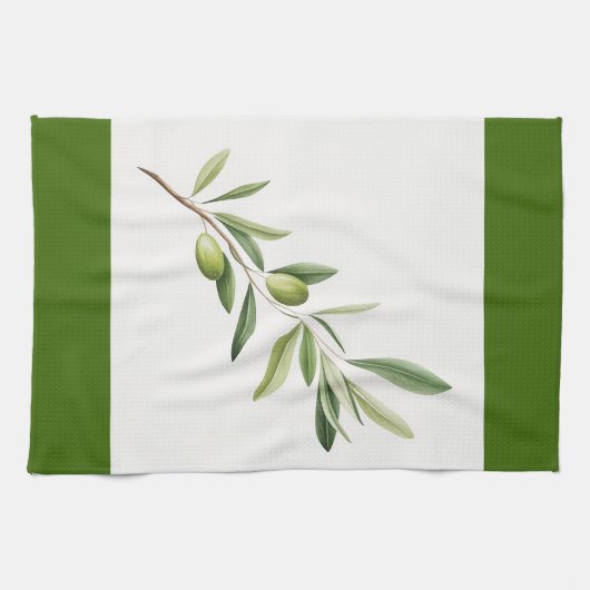 "The Olive Branch" keukenhanddoek (Horizontaal)