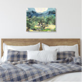 The Olive Trees,1889, Vincent van Gogh Canvas Afdruk (Insitu (Slaapkamer))