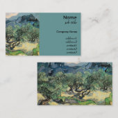 The Olive Trees,1889, Vincent van Gogh Visitekaartje (Voorkant / Achterkant)
