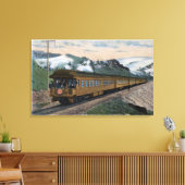 "The Olympian" Chicago, Milwaukee en St. Paul Canvas Afdruk (Insitu (Woonkamer))