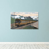 "The Olympian" Chicago, Milwaukee en St. Paul Canvas Afdruk (Insitu (Houten vloer))