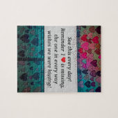 The One Heart That's Missing Puzzle Legpuzzel (Horizontaal)