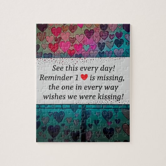 The One Heart That's Missing Puzzle Legpuzzel (Verticaal)