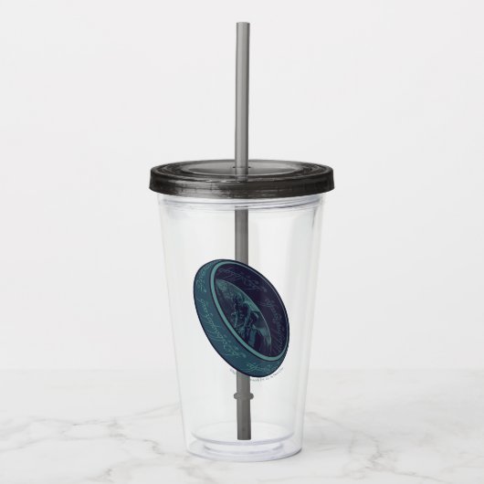 THE ONE RING™ GOLLUM™ Grafisch Acryl Drinkbeker (Voorkant)