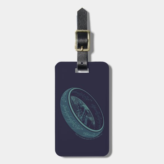 THE ONE RING™ GOLLUM™ Grafisch Bagagelabel (Voorkant verticaal)