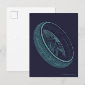 THE ONE RING™ GOLLUM™ Grafisch Briefkaart (Voorkant / Achterkant)