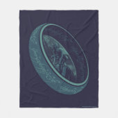 THE ONE RING™ GOLLUM™ Grafisch Fleece Deken (Voorkant)