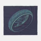 THE ONE RING™ GOLLUM™ Grafisch Fleece Deken (Voorkant (Horizontaal))