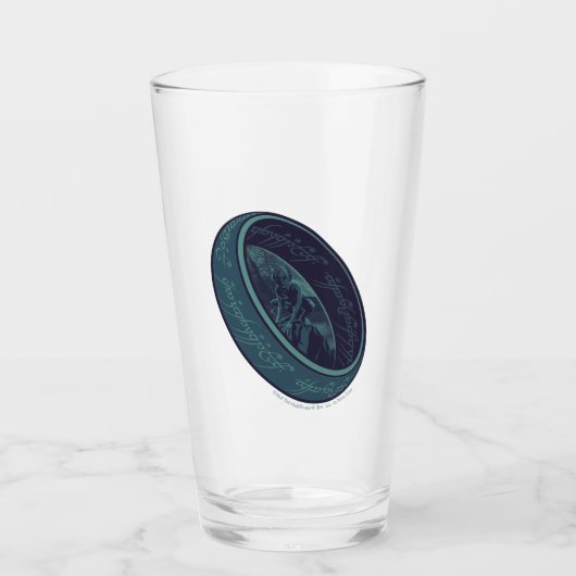 THE ONE RING™ GOLLUM™ Grafisch Glas (Voorkant)