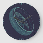 THE ONE RING™ GOLLUM™ Grafisch Grote Klok (Voorkant)
