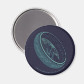 THE ONE RING™ GOLLUM™ Grafisch Magneet (Voorkant / Achterkant)