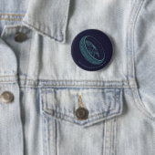 THE ONE RING™ GOLLUM™ Grafisch Ronde Button 5,7 Cm (In situ)