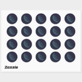 THE ONE RING™ GOLLUM™ Grafisch Ronde Sticker (Vel)
