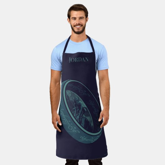 THE ONE RING™ GOLLUM™ Grafisch Schort (Gedragen)