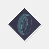 THE ONE RING™ GOLLUM™ Grafisch Servet (Hoek)