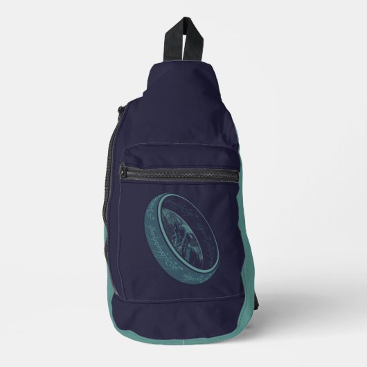 THE ONE RING™ GOLLUM™ Grafisch Sling Bag (Voorkant)