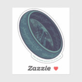 THE ONE RING™ GOLLUM™ Grafisch Sticker (Vel)