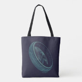 THE ONE RING™ GOLLUM™ Grafisch Tote Bag (Achterkant)