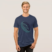 THE ONE RING™ GOLLUM™ Grafisch Tri-Blend Shirt (Voorkant volledig)