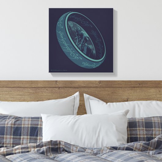 THE ONE RING™ GOLLUM™ Graphic Canvas Afdruk (Insitu (Slaapkamer))