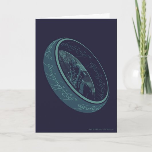 THE ONE RING™ GOLLUM™ Graphic Kaart (Voorkant)
