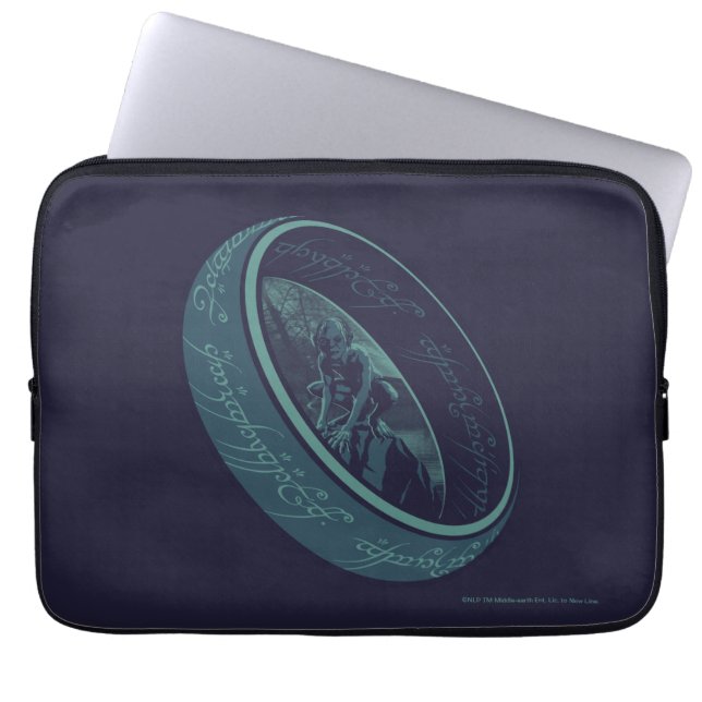 THE ONE RING™ GOLLUM™ Graphic Laptop Sleeve (Voorkant)